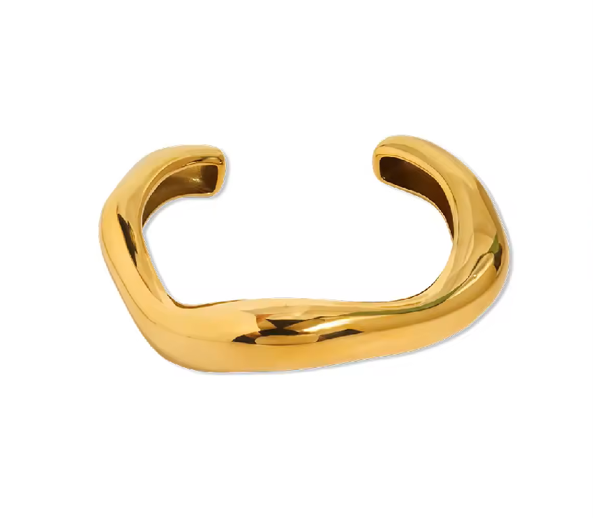 Tiffany Gold Cuff Bangle