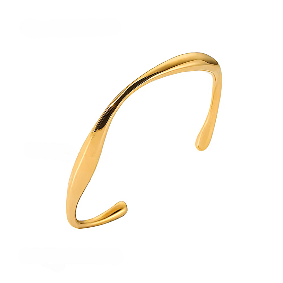 Aya Gold Cuff Bangle