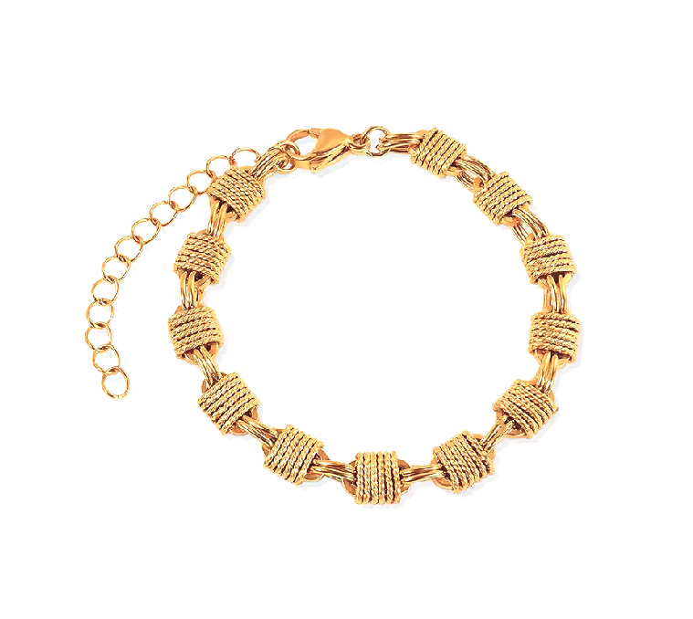 Retro Styled Gold Bracelet