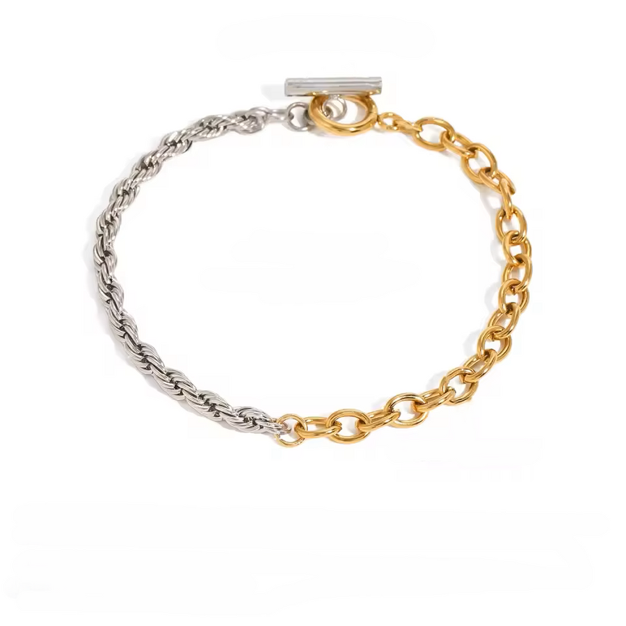 Fusion Link T-Clasp Bracelet