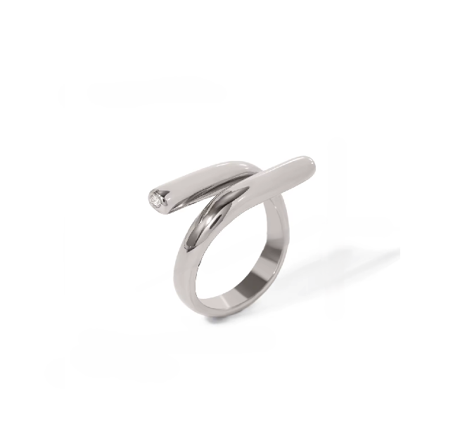 Dual Destiny Silver Ring
