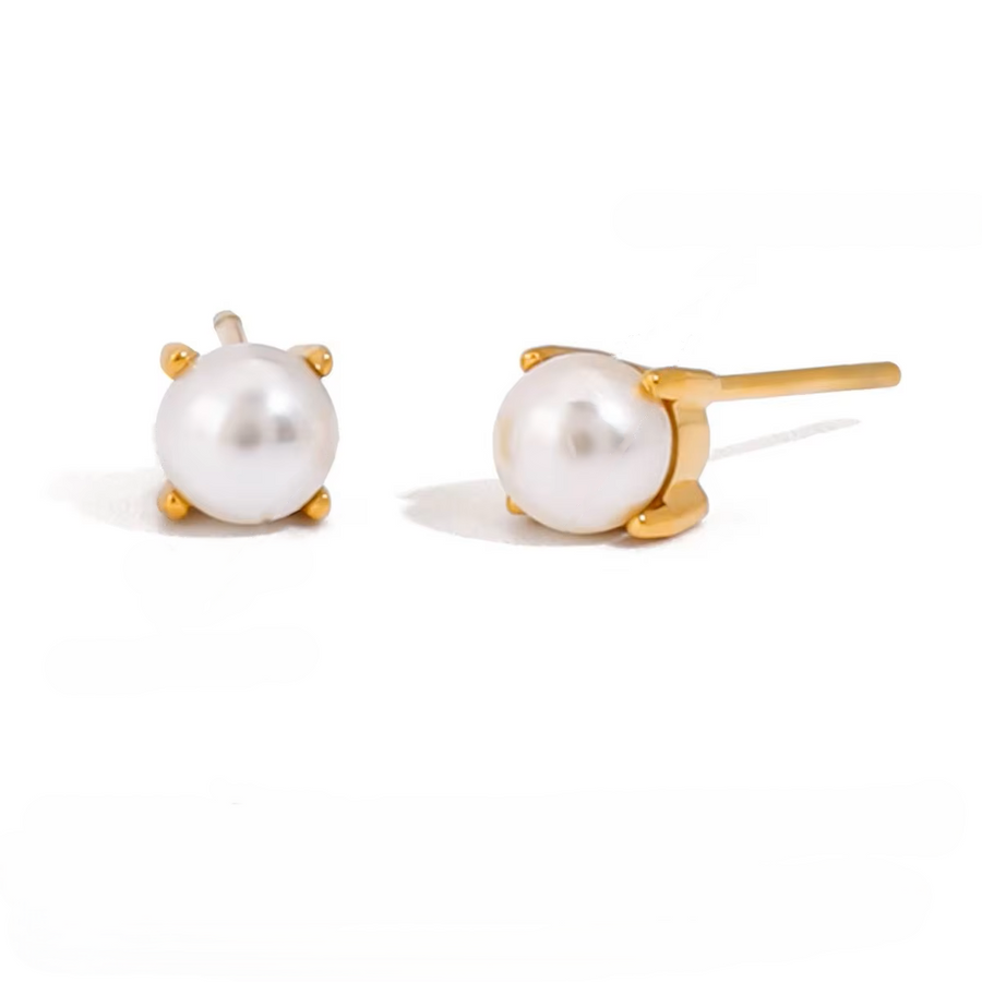 Luna Petite Pearl Studs