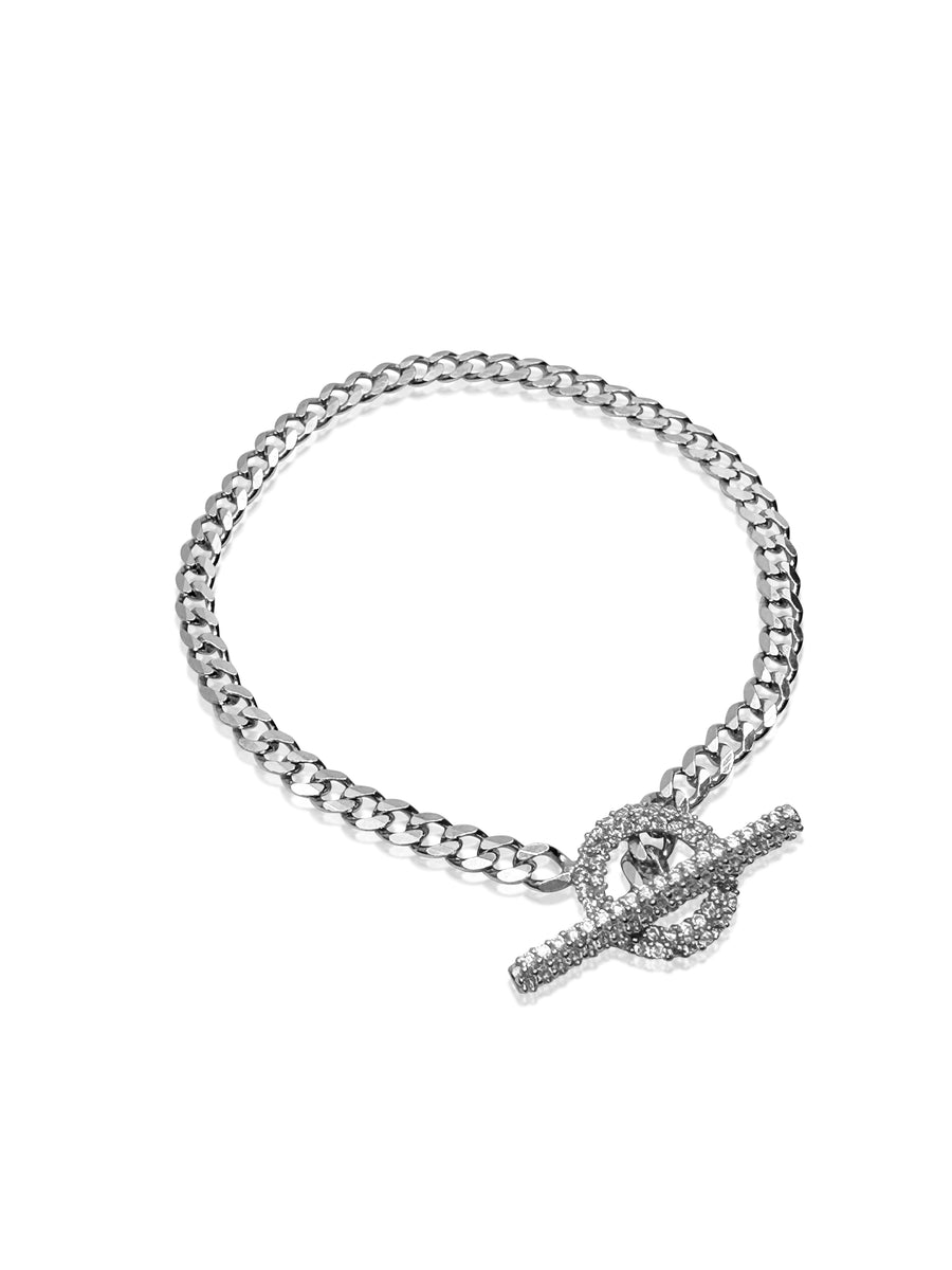 Lustrous Sterling Silver Bracelet