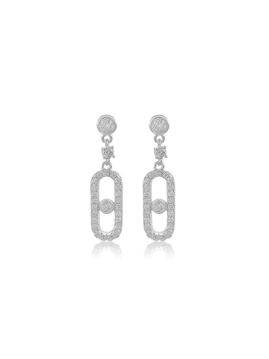 Giselle Drop Sterling Silver Earrings