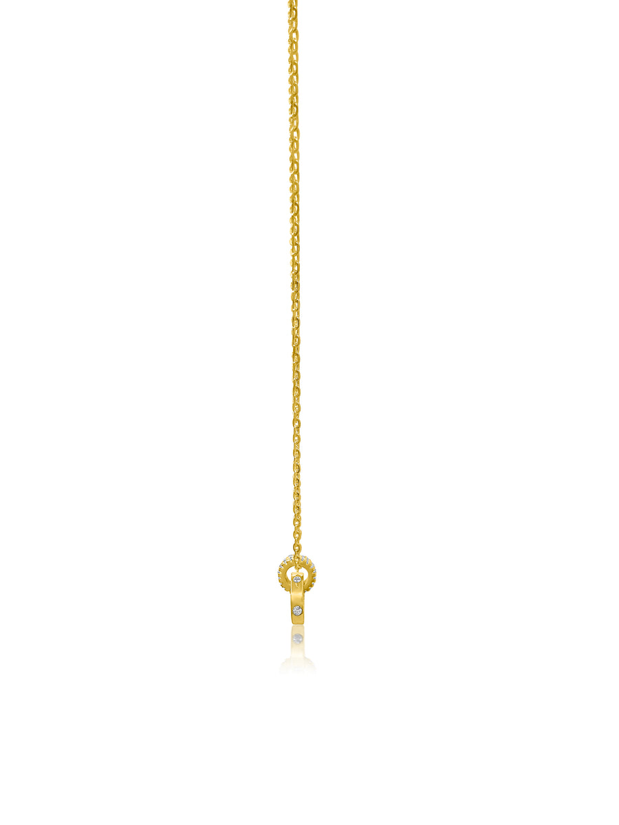 Eternal Rings Gold Necklace