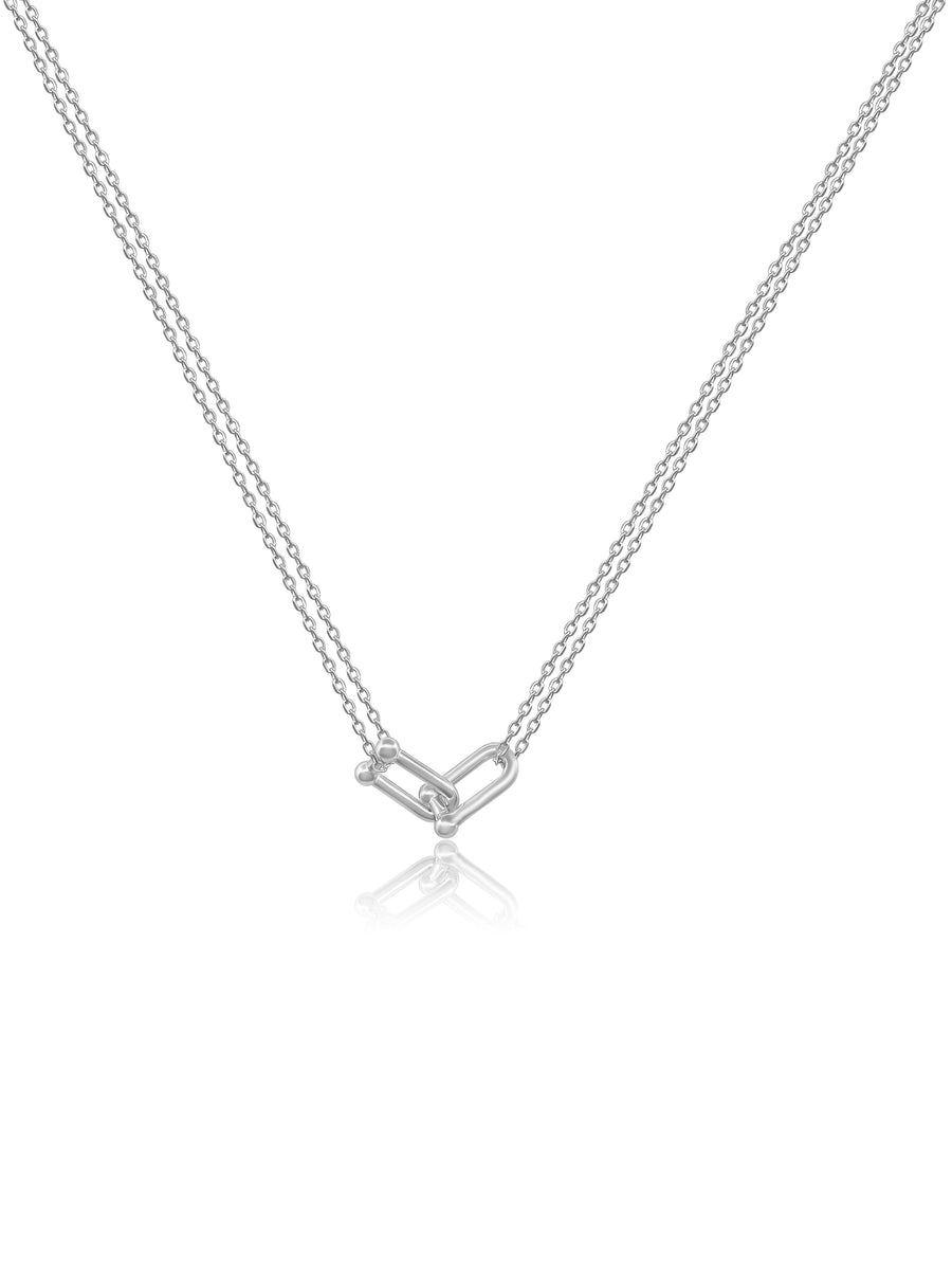 Eternal Links Sterling Silver Necklace