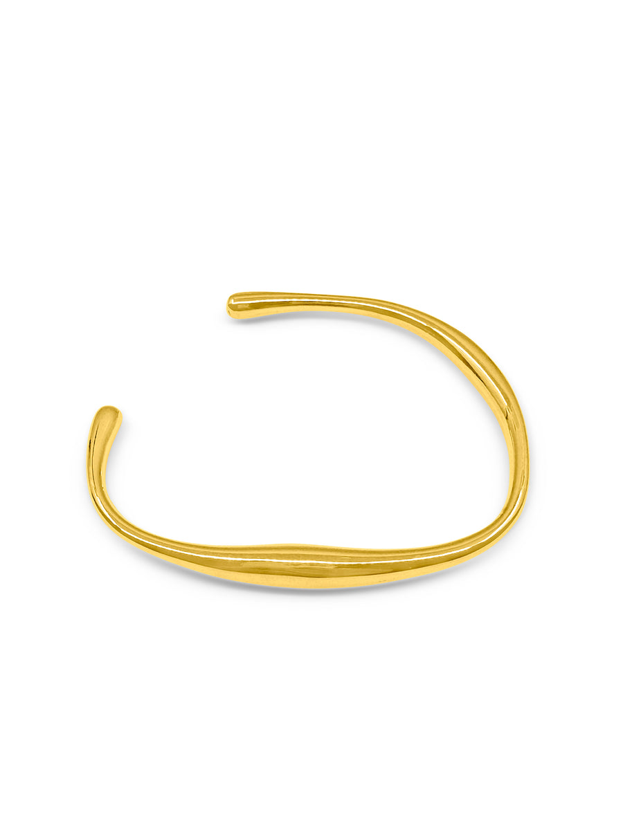 Aya Gold Cuff Bangle