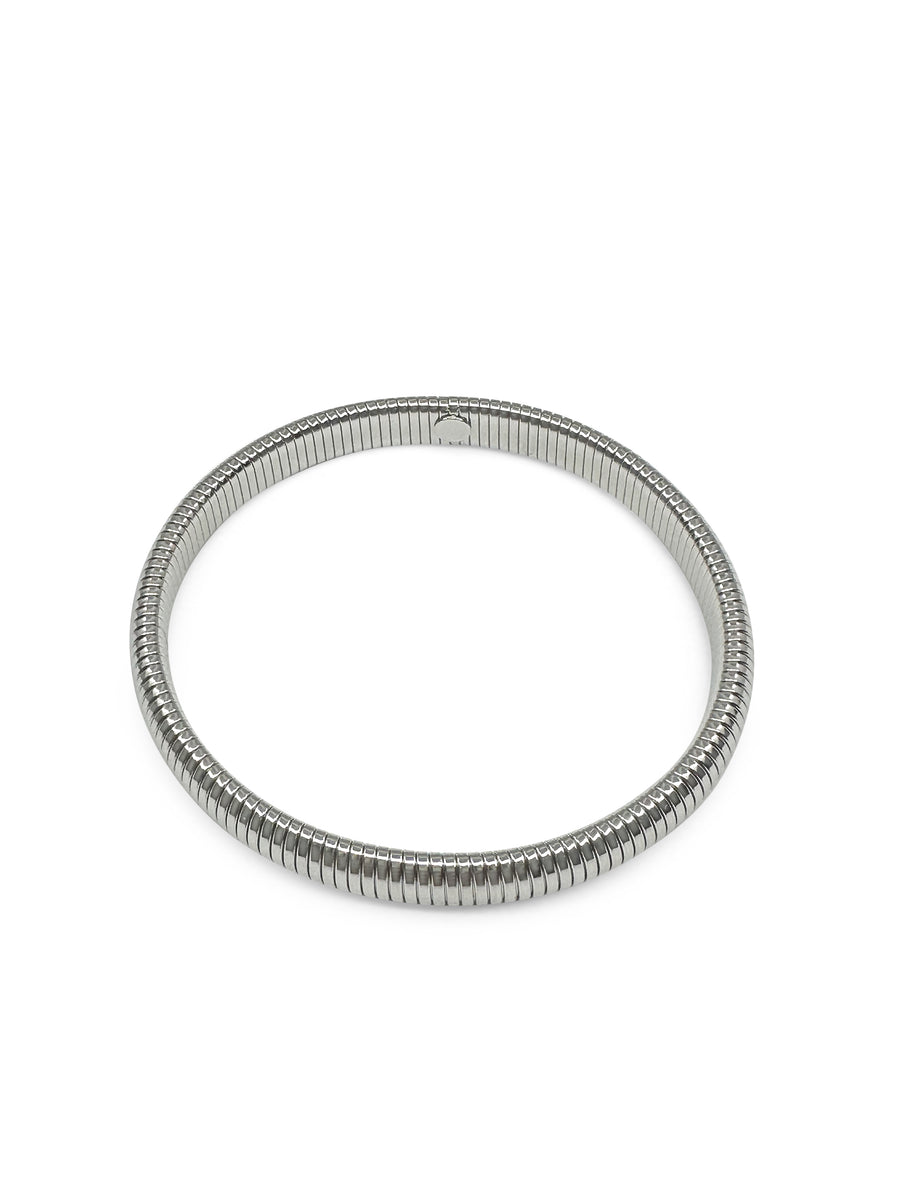 Dalilah Silver Bangle Bracelet