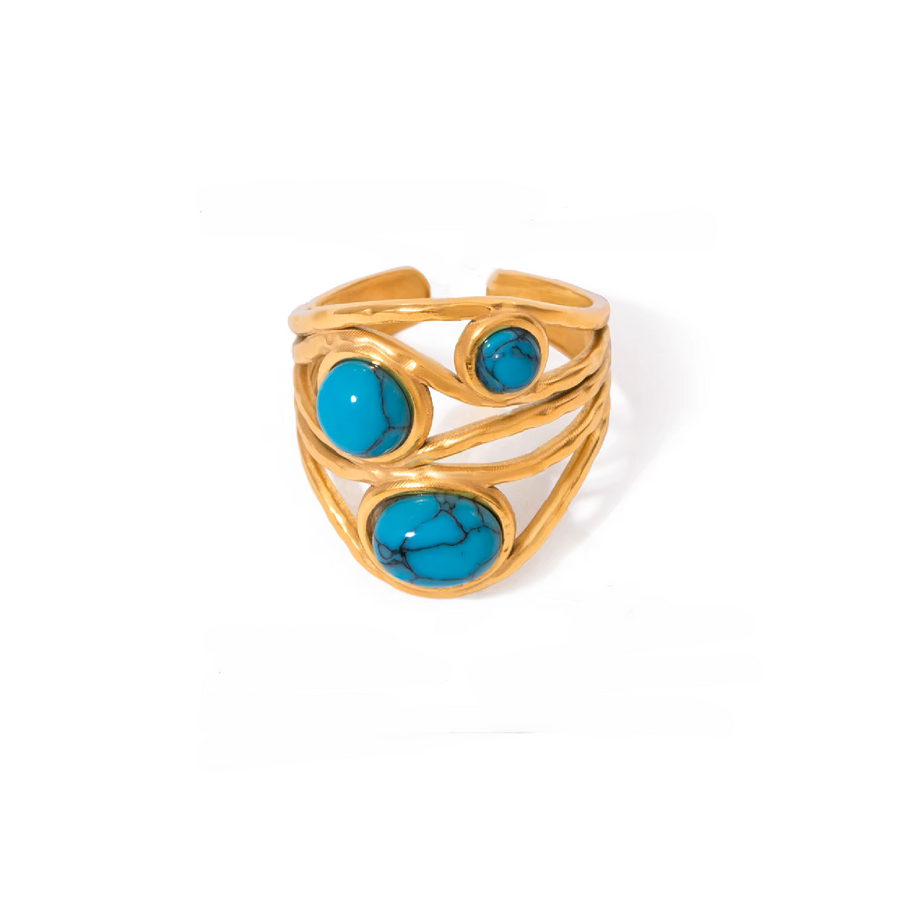 Turquoise Drift Ring