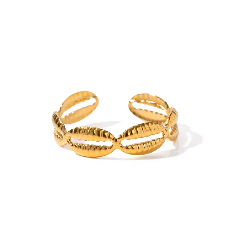 Cowrie Shell Ring