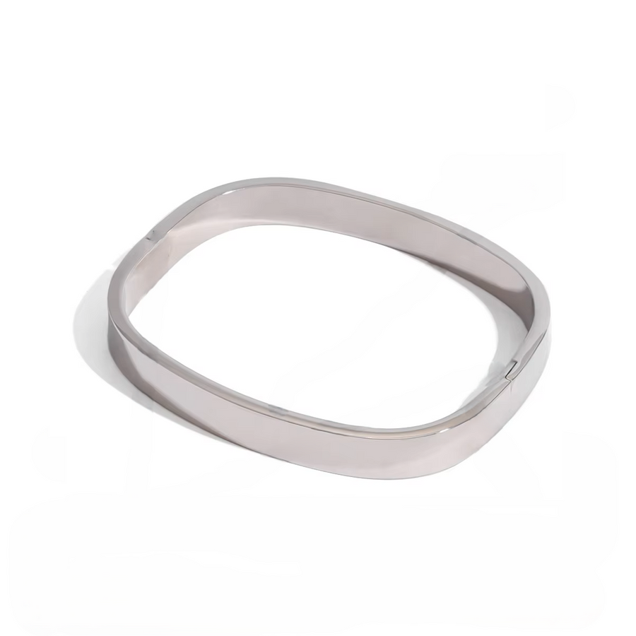 Livia Silver Bangle