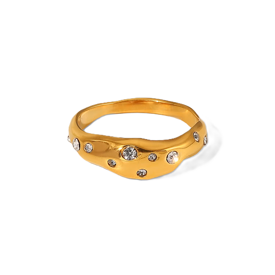 Sparkle Gold Ring