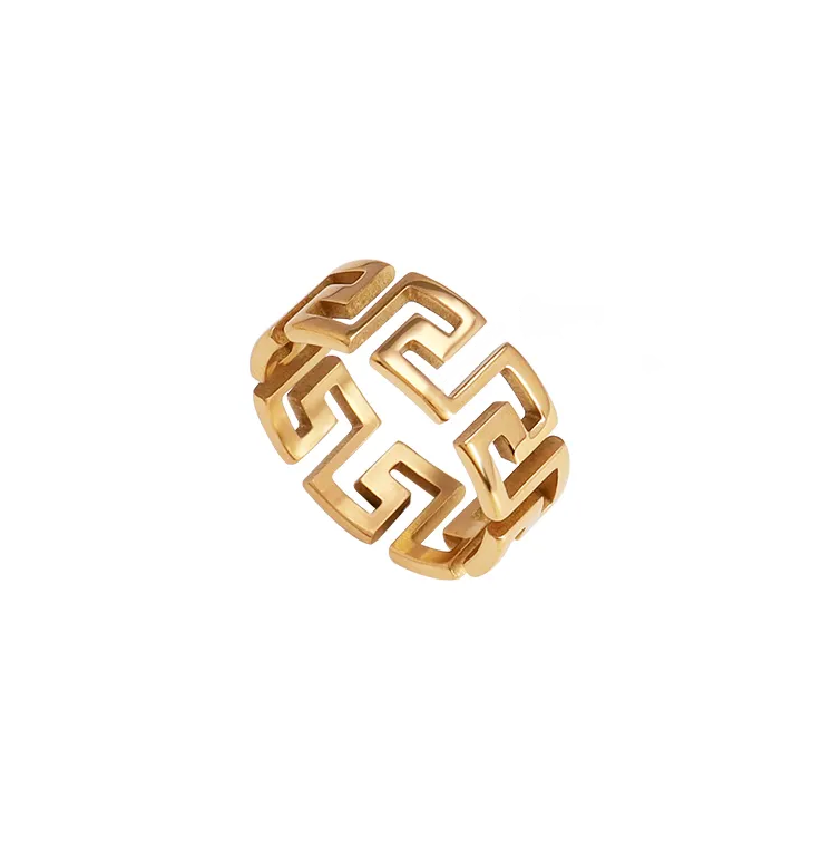 Viviana (Thick) Gold Ring