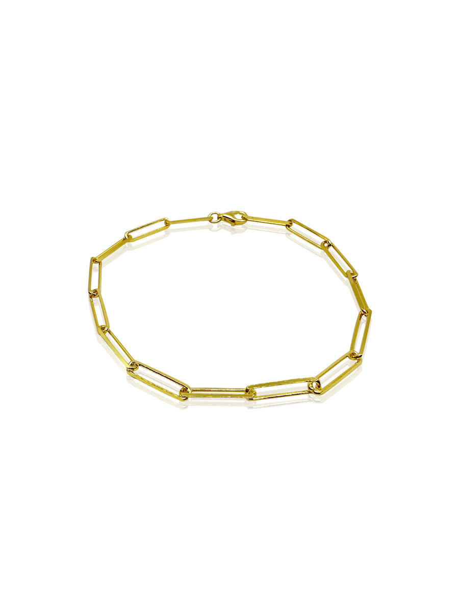 Link Chain Gold Bracelet
