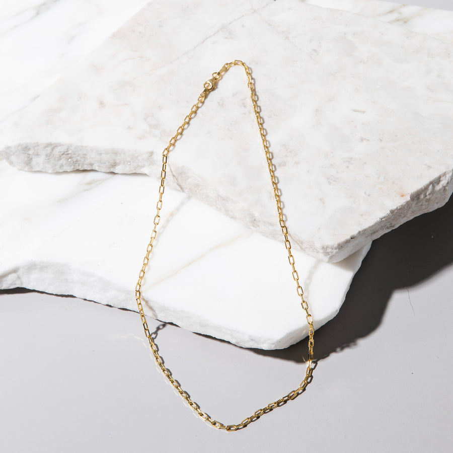 Link Chain Sterling Silver Necklace